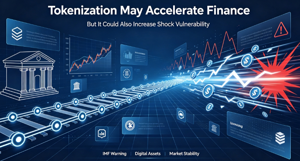 The IMF states tokenization may speed up financial operations yet render the system more vulnerable to market shocks.
