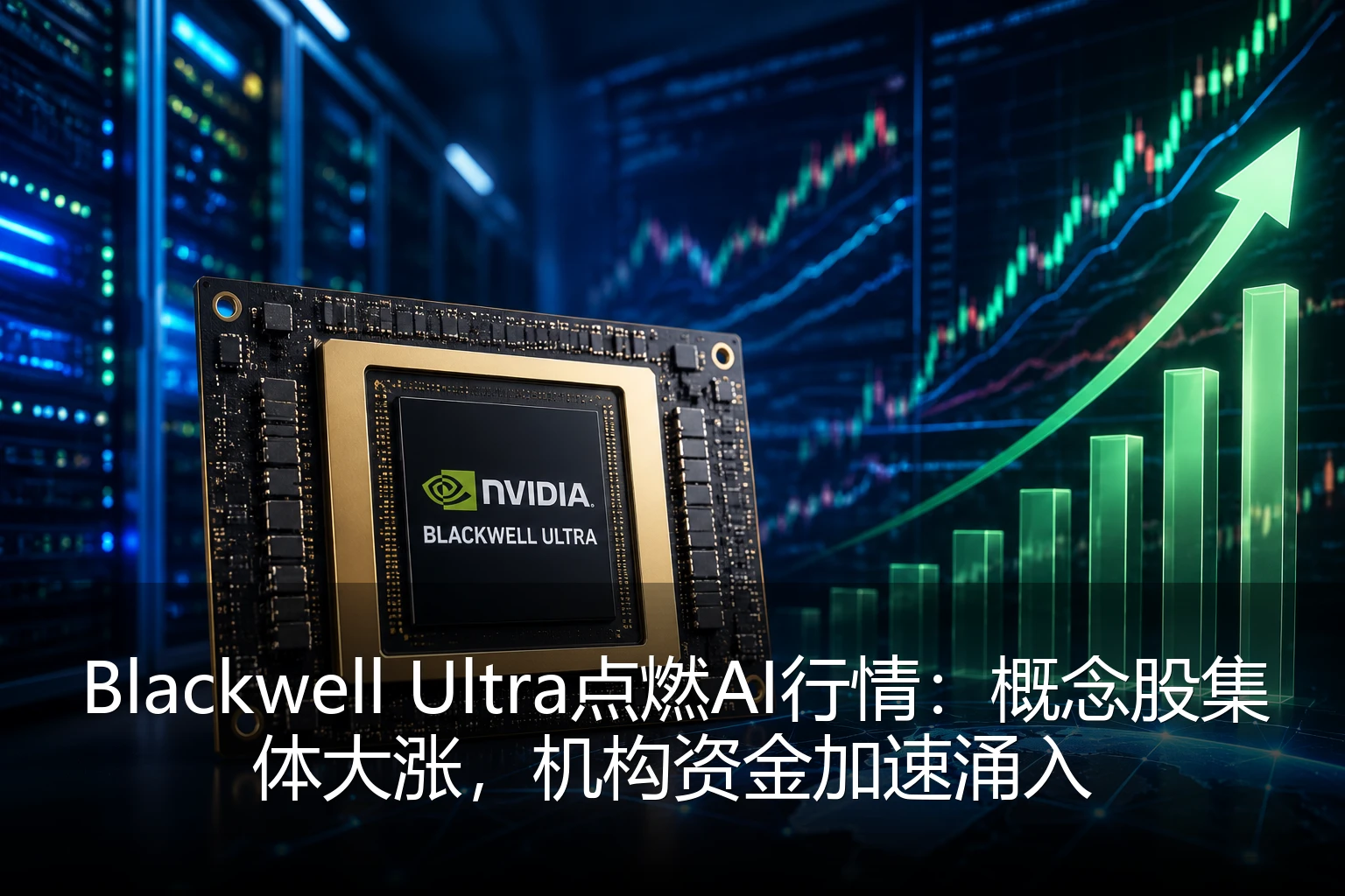Blackwell Ultra点燃AI行情：概念股集体大涨，机构资金加速涌入