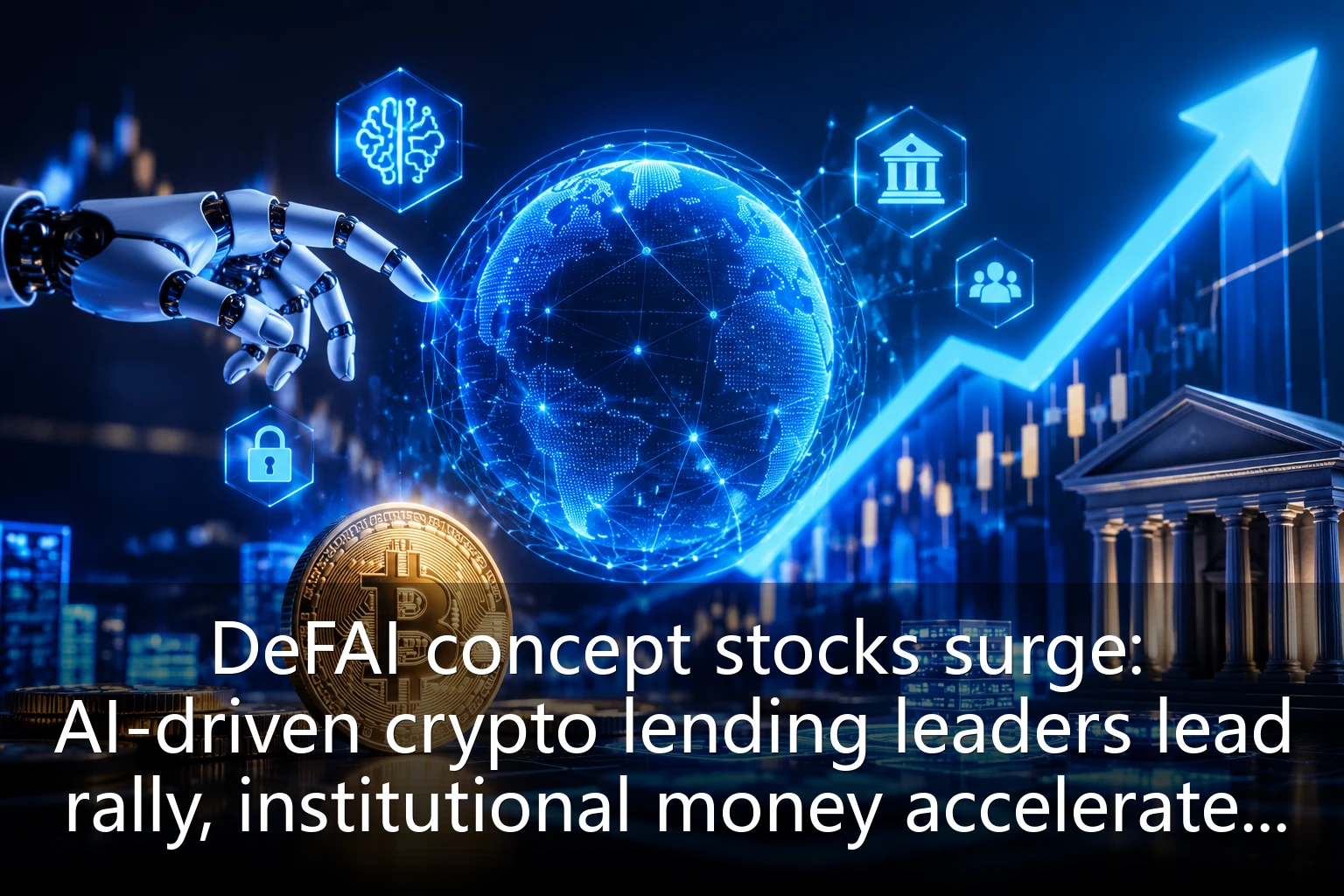 DeFAI concept stocks surge: AI-driven crypto lending leaders lead rally, institutional money accelerates deployment