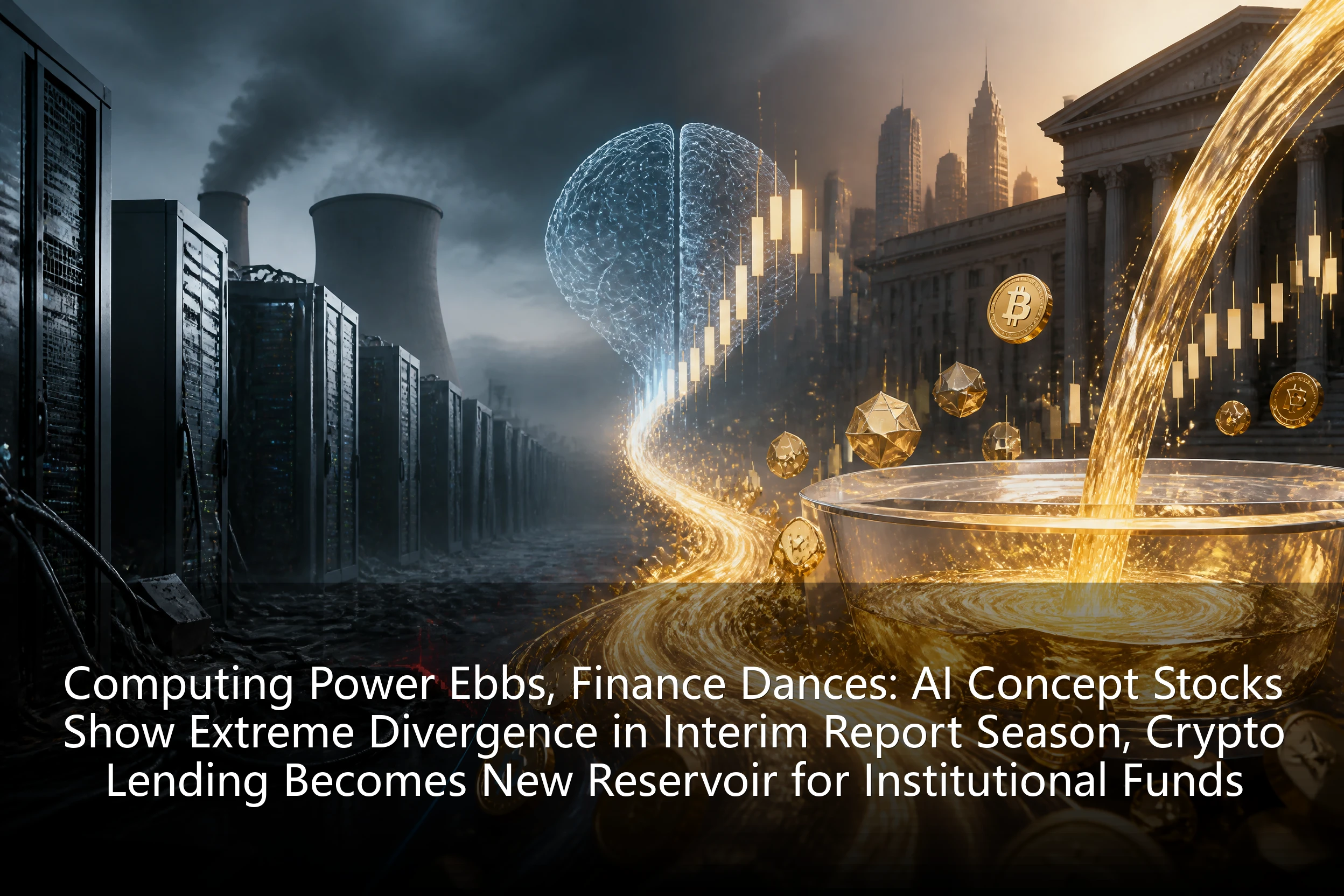 Computing Power Ebbs, Finance Dances: AI Concept Stocks Show Extreme Divergence in Interim Report Season, Crypto Lending Becomes New Reservoir for Institutional Funds