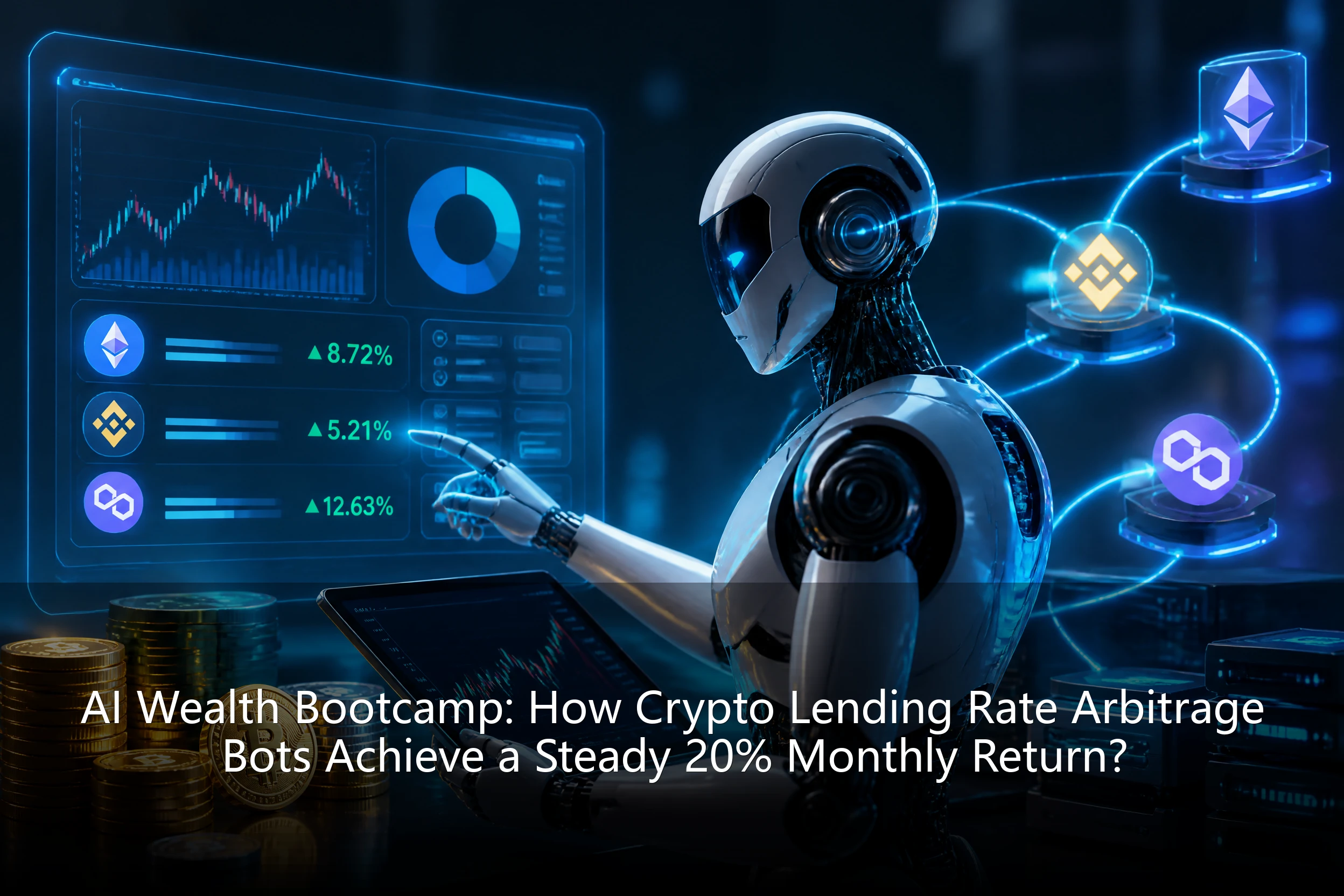 AI Wealth Bootcamp: How Crypto Lending Rate Arbitrage Bots Achieve a Steady 20% Monthly Return?