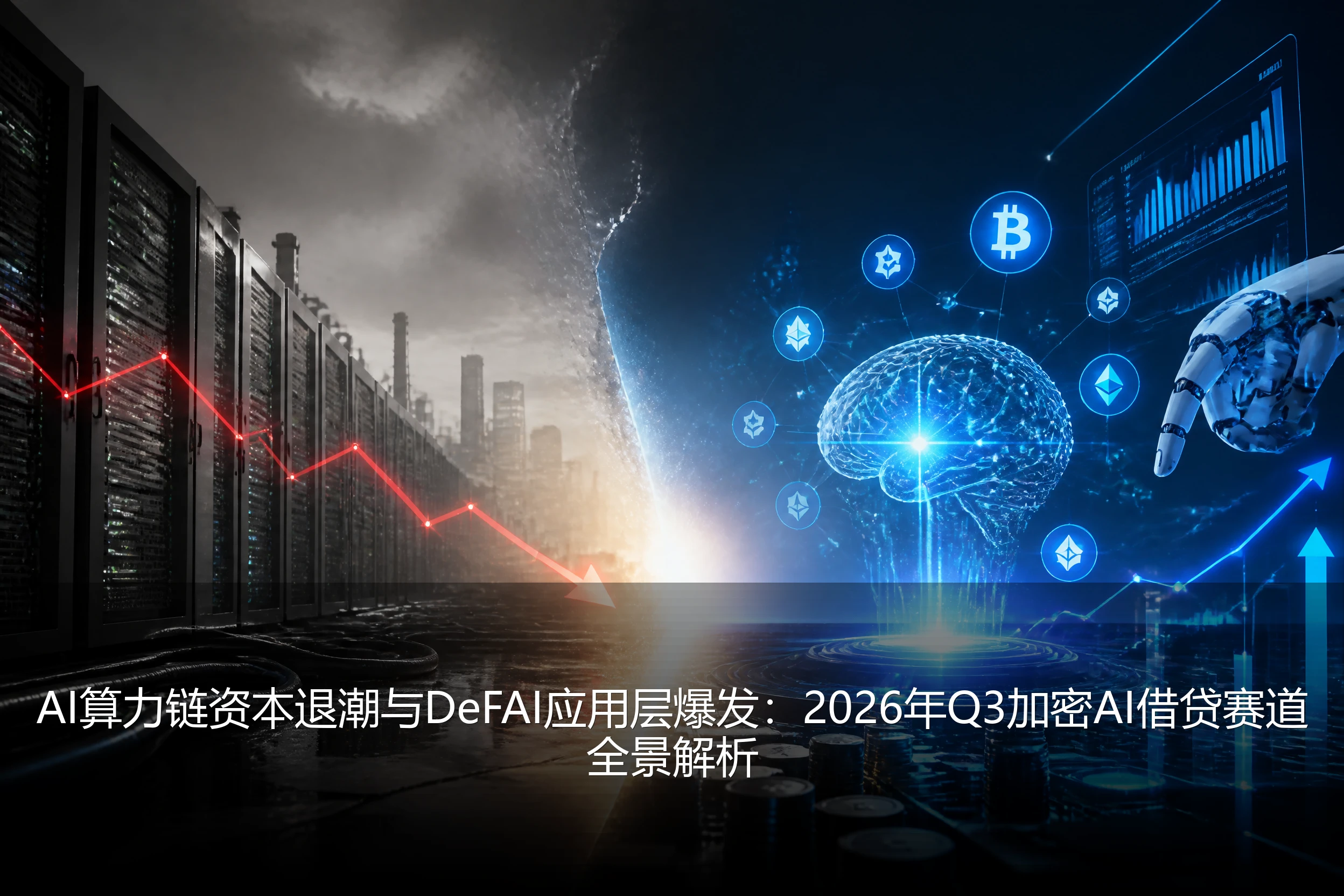 AI算力链资本退潮与DeFAI应用层爆发：2026年Q3加密AI借贷赛道全景解析