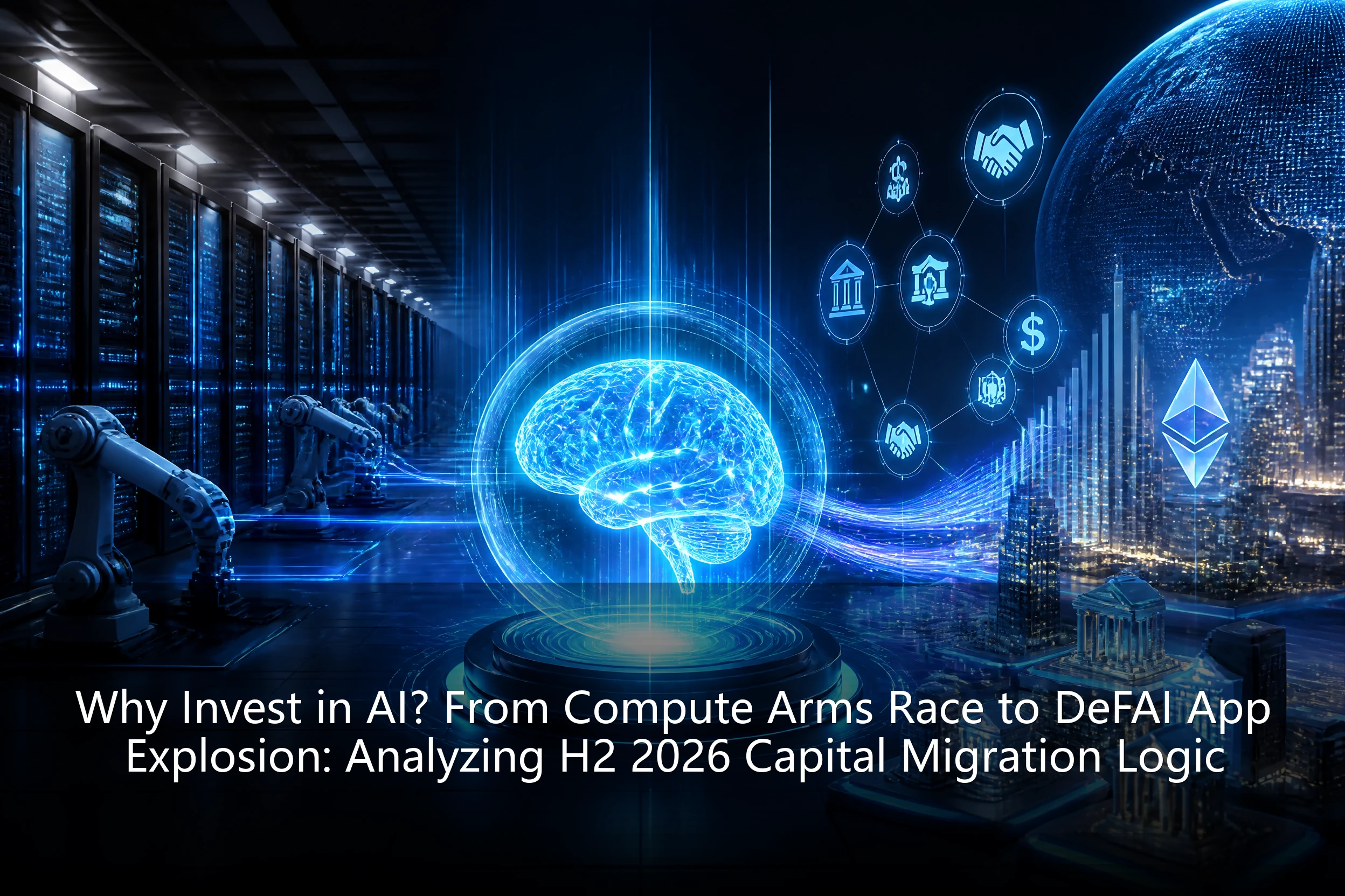 Why Invest in AI? From Compute Arms Race to DeFAI App Explosion: Analyzing H2 2026 Capital Migration Logic