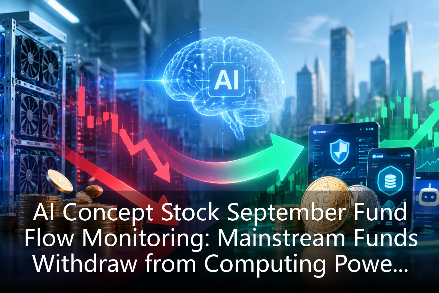 AI Concept Stock September Fund Flow Monitoring: Mainstream Funds Withdraw from Computing Power Chain, DeFAI Application Layer Receives Institutional Counter-Cyclical Positions