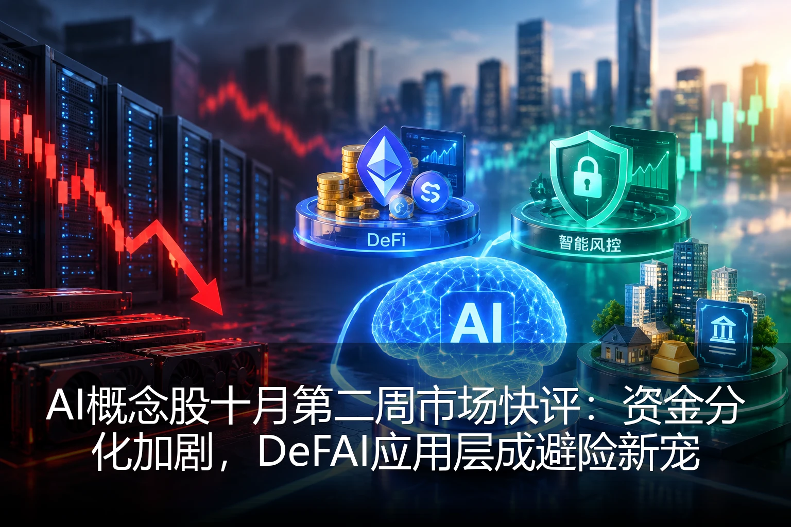 AI概念股十月第二周市场快评：资金分化加剧，DeFAI应用层成避险新宠